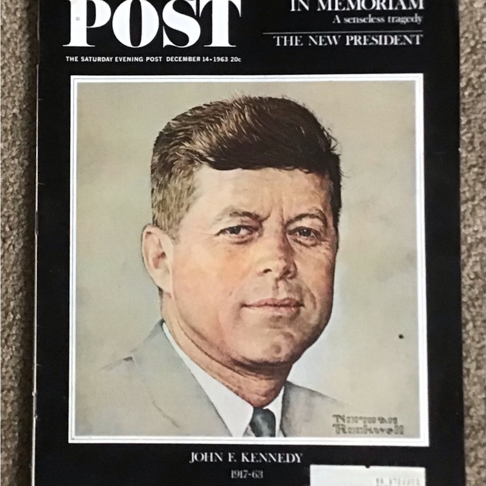 Saturday Evening POST Magazine JFK Kennedy Assassination Memorial Issue 12/14/63